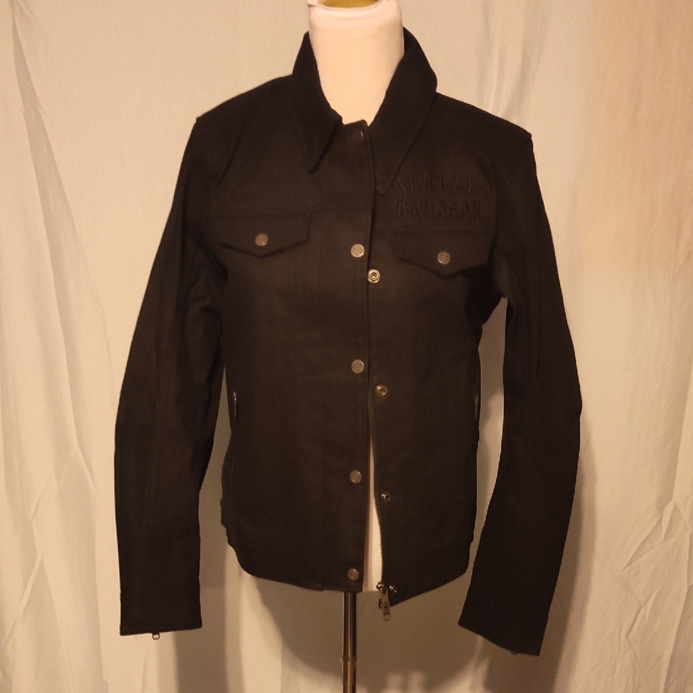 Women's Harley-Davidson Flex Layering System Trucker Riding Jacket Outer Layer